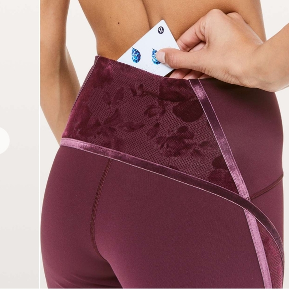 🍋NWT Lululemon Wunder Under High-Rise Tight* Flocked 28" - Picture 4 of 13
